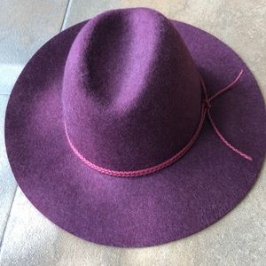 Purple hat